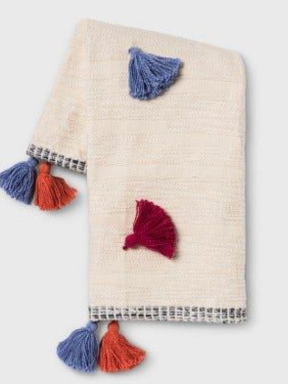 Opalhouse Tasseled Woven Throw